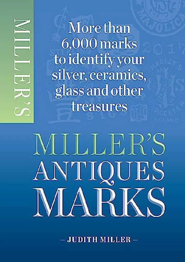miller s antique marks download pdf read miller
