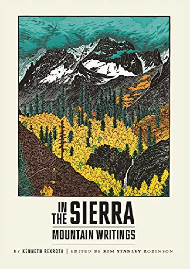 in the sierra mountain writings download pdf read