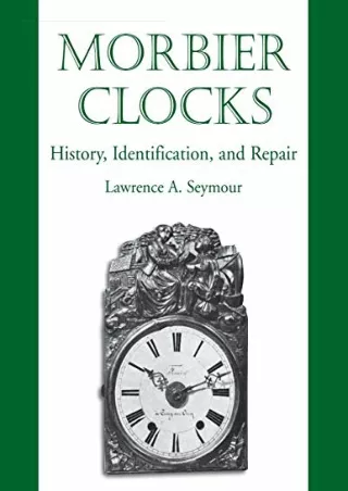 READ [PDF] Morbier Clocks full