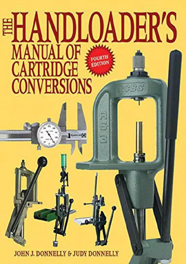 the handloader s manual of cartridge conversions