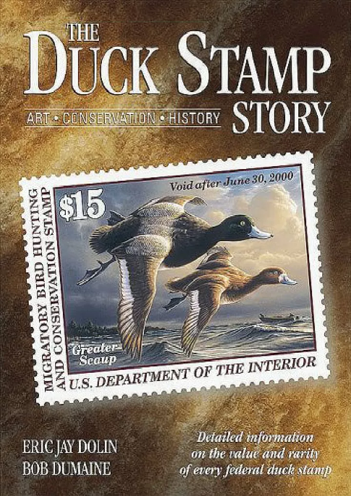 the duck stamp story download pdf read the duck