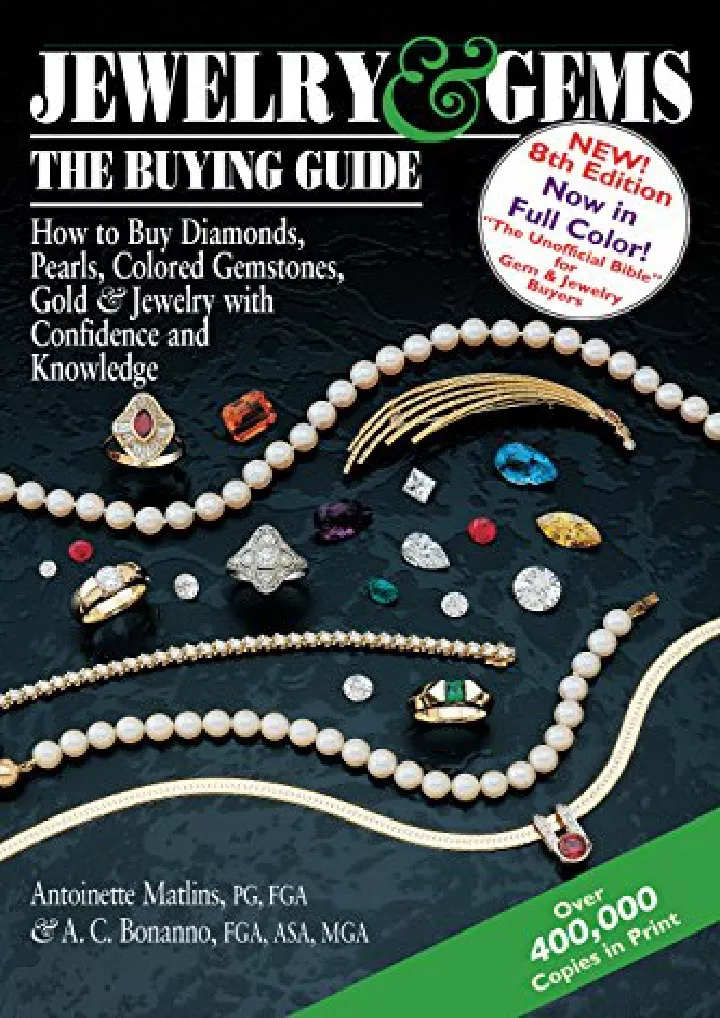 jewelry gems the buying guide 8th edition