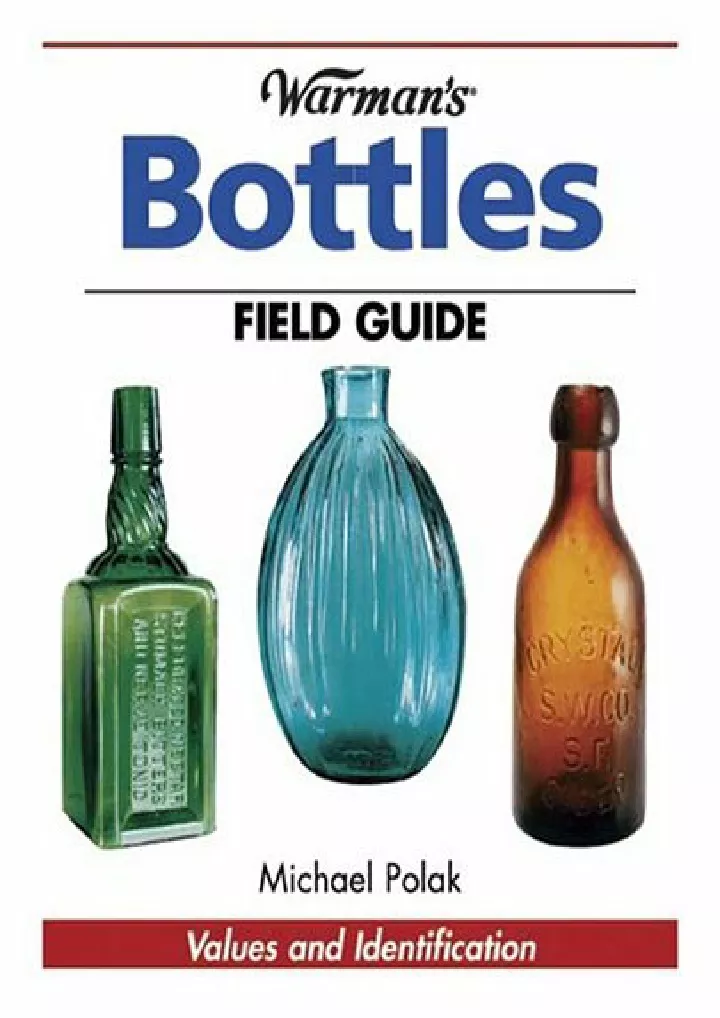 warman s bottles field guide values