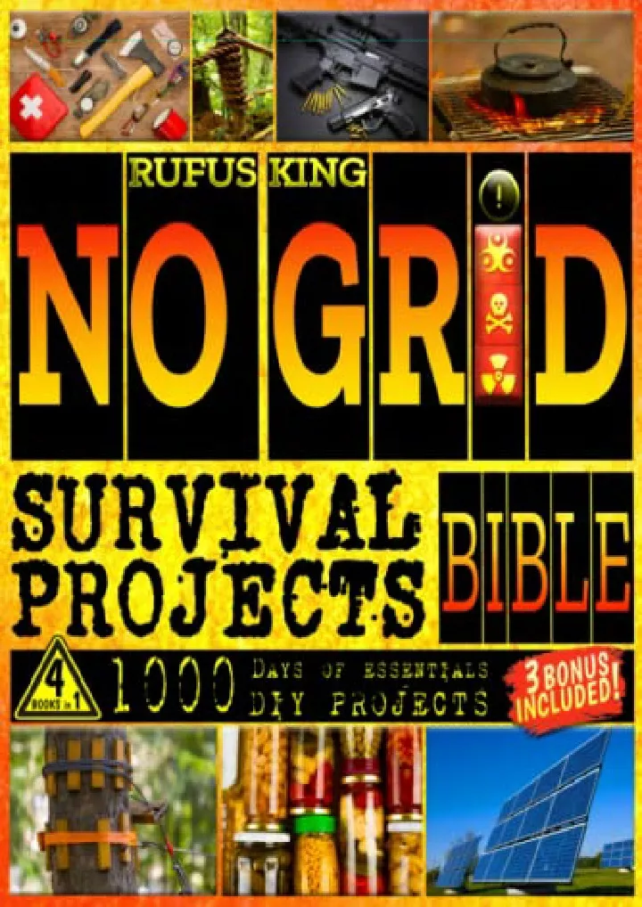 no grid survival projects food shelter security