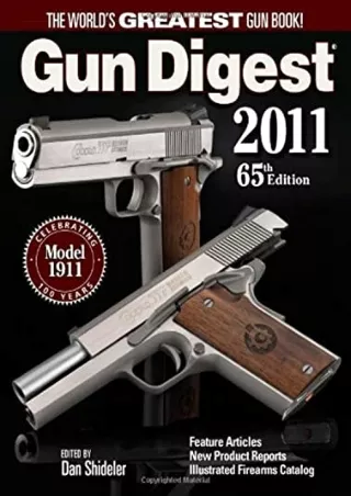 PDF KINDLE DOWNLOAD Gun Digest 2011 full