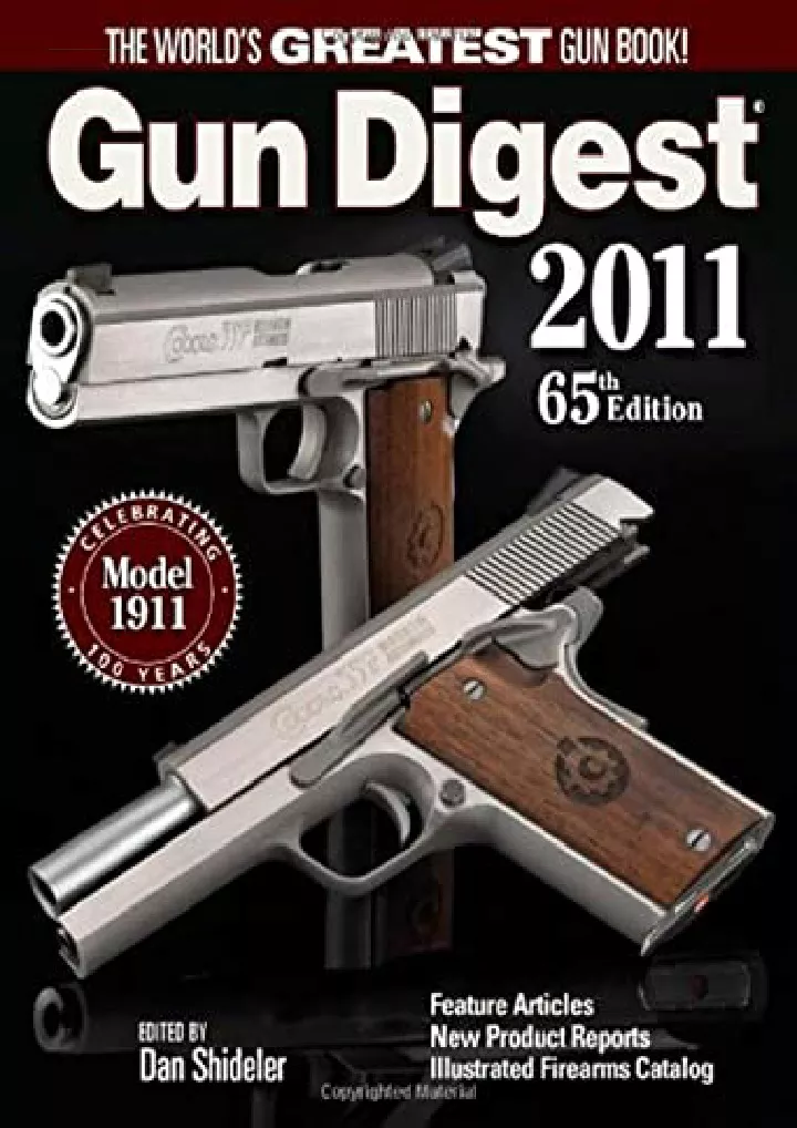 gun digest 2011 download pdf read gun digest 2011