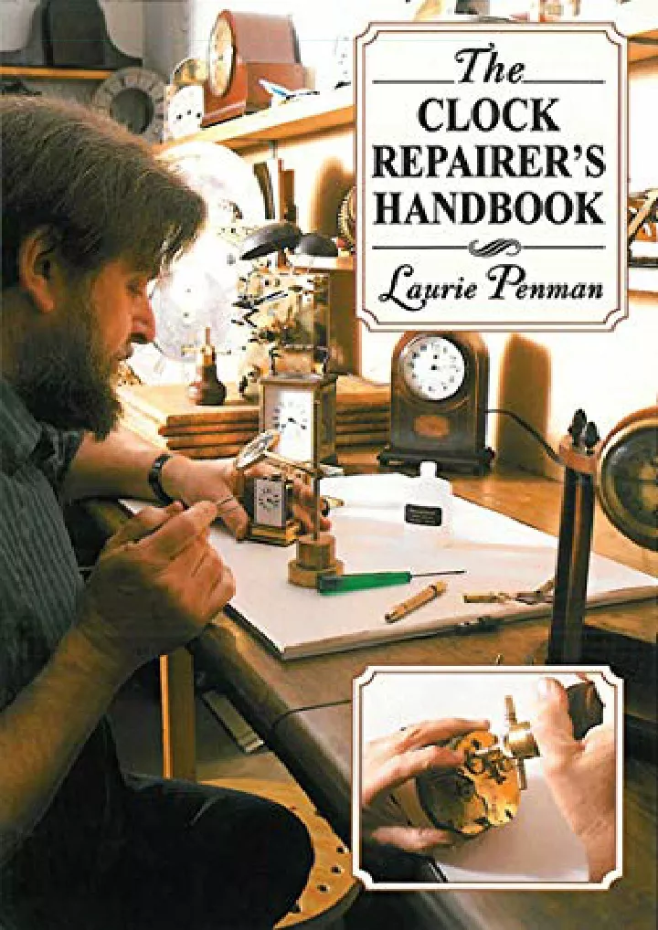 the clock repairer s handbook download pdf read