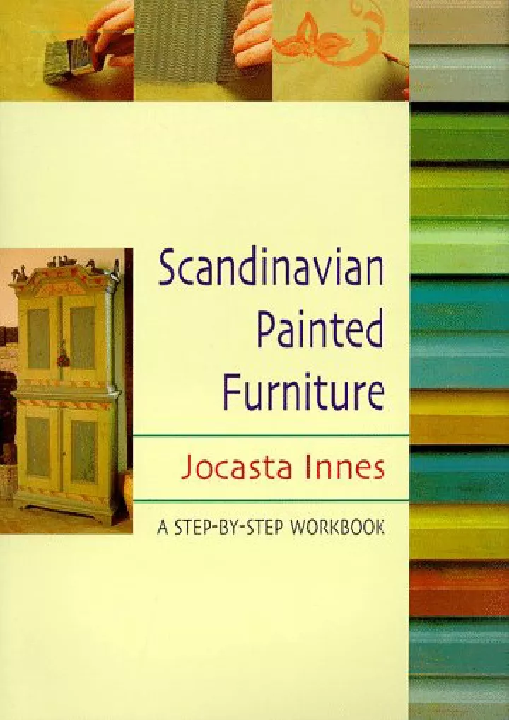 scandinavian painted furniture a step by step
