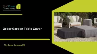 Order Garden Table Cover  The Cover Company UK