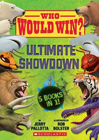 DOWNLOAD/PDF Who Would Win : Ultimate Showdown (Who Would Win )