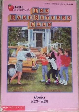 [PDF READ ONLINE] The Baby-Sitters Club: Books No 25-28/Mary Anne and the Search for