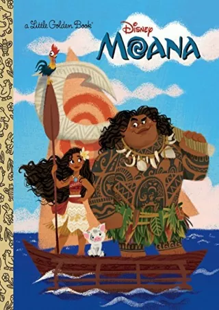 DOWNLOAD/PDF Moana Little Golden Book (Disney Moana)