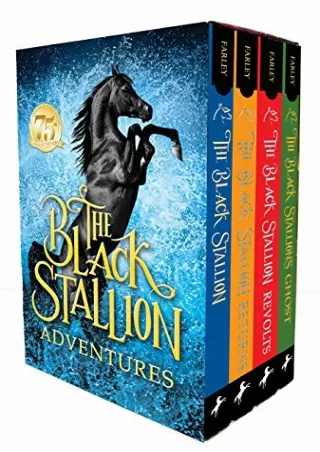 [READ DOWNLOAD] The Black Stallion Adventures! (Box Set)
