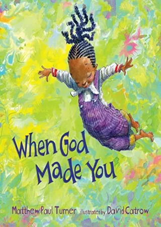 DOWNLOAD/PDF When God Made You