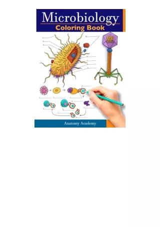 Kindle online PDF Microbiology Coloring Book Incredibly Detailed SelfTest Color workbook for StudyingPerfect Gift for Me