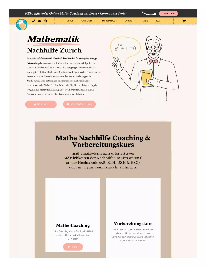 neu e zientes online mathe coaching mit zoom