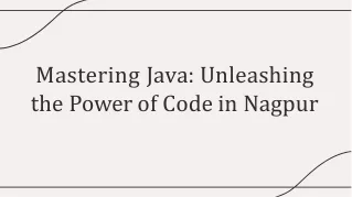 Java Training Classes In Nagpur-Pdf