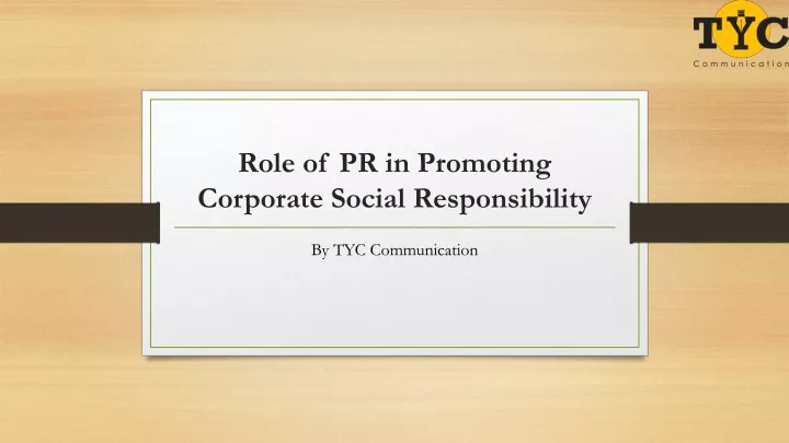 role of pr in promoting corporate social responsibility