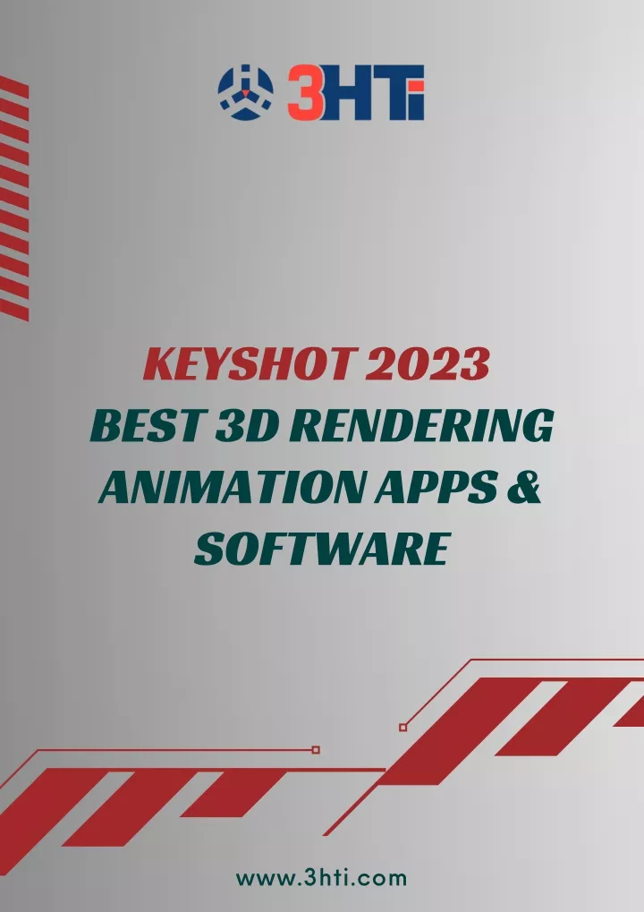 keyshot 2023 best 3d rendering animation apps