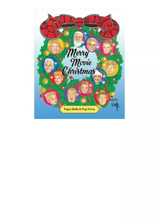 Download PDF Merry Movie Christmas Paper Dolls for ipad