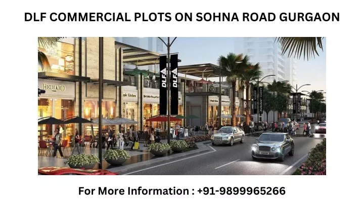 dlf commercial plots on sohna road gurgaon