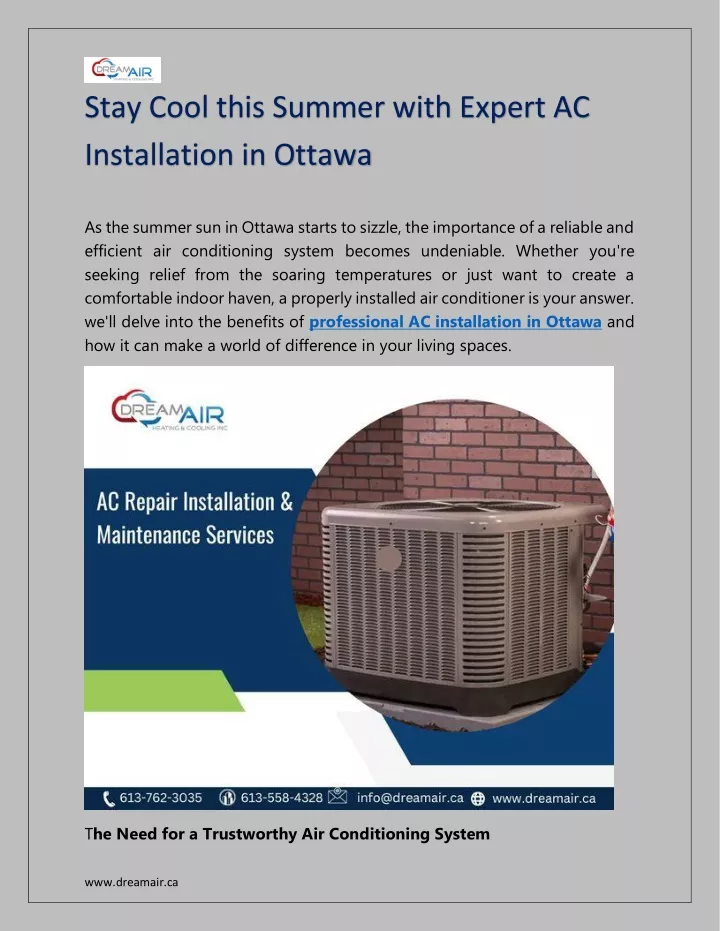 stay cool this summer with expert ac installation