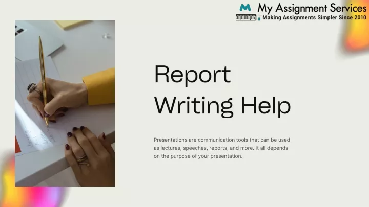 report writing help