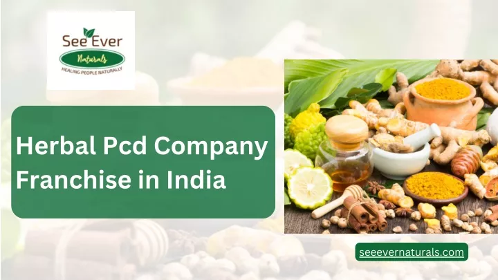 herbal pcd company franchise in india