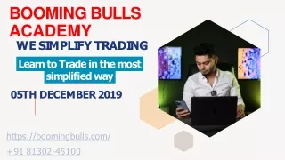booming bulls academy wesimplify trading