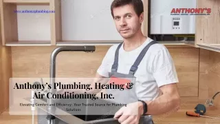 Drain Cleaning Somerset | Anthony's Plumbing