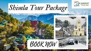Shimla Tour Packages Book Shimla Tour and Plan your Shimla Trip