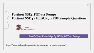Can NSE4_FGT-7.2 Dumps Questions Really Guarantee Exam Success?