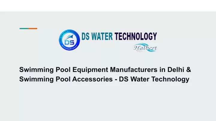 swimming pool equipment manufacturers in delhi