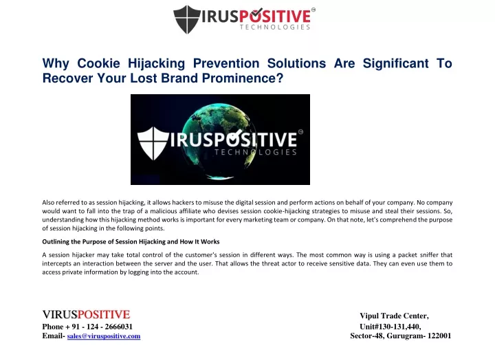 why cookie hijacking prevention solutions