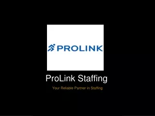 ProLink - Your perfect staffing partner