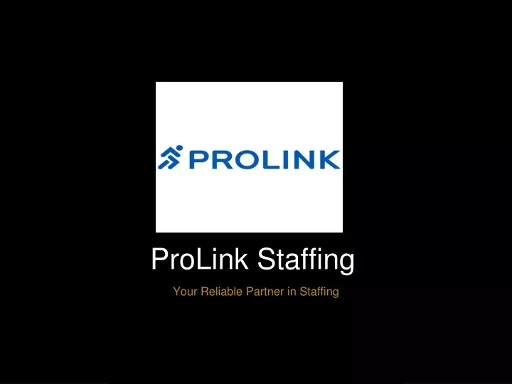 prolink staffing