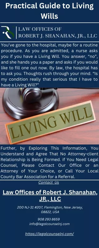 Practical Guide to Living Wills