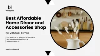 Best Affordable Home Décor and Accessories Shop
