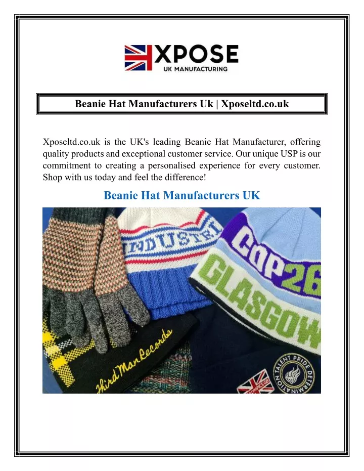 beanie hat manufacturers uk xposeltd co uk