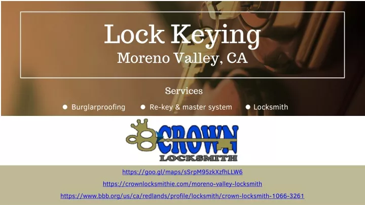 lock keying