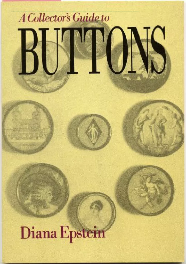 the collector s guide to buttons download