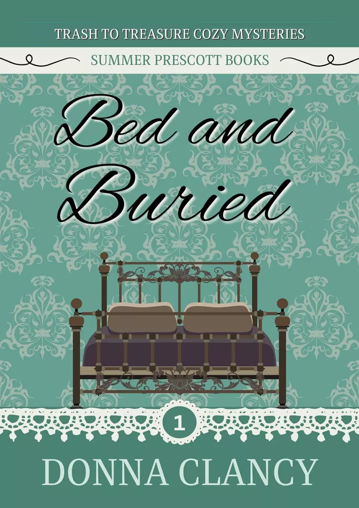 bed and buried trash to treasure cozy mysteries