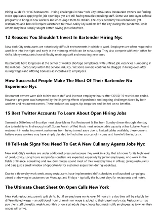 10 Things Everyone Hates About Poached Jobs Nyc