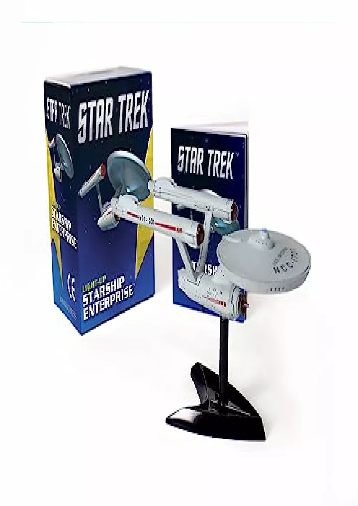 star trek light up starship enterprise rp minis