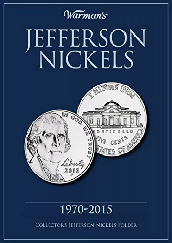 jefferson nickels 1970 2015 collector s jefferson