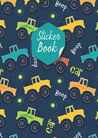 PDF Sticker Book: Kids Sticker Collection Book & Blank Sticker Album also Blank