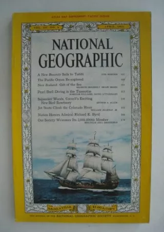 [PDF] DOWNLOAD EBOOK National Geographic Magazine, April 1962 (Vol. 121, No. 4)
