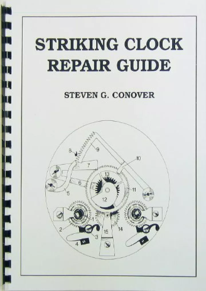 striking clock repair guide download pdf read