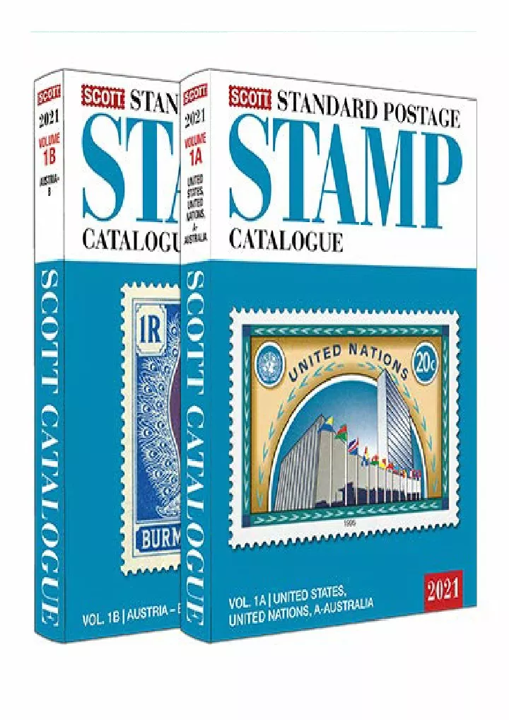 2021 scott standard postage stamp catalogue