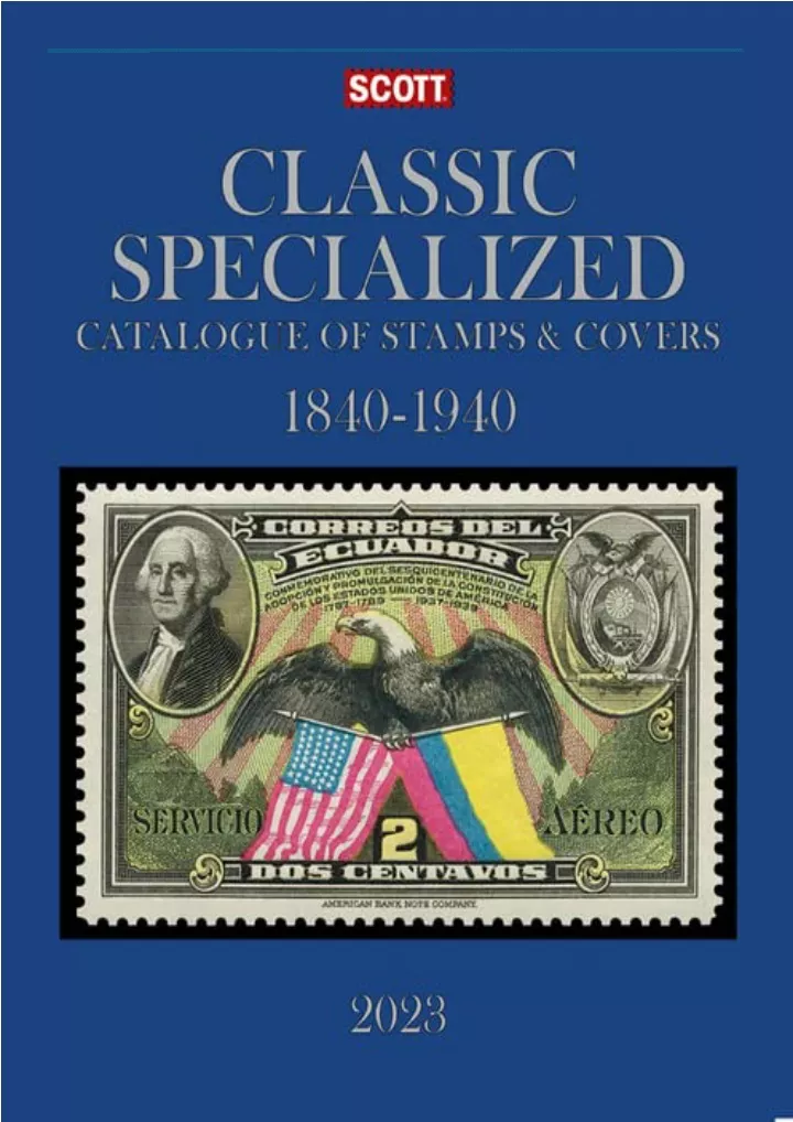 2023 scott classic specialized catalogue stamps